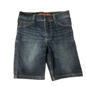 Boys wrangler Jean shorts like new size 7